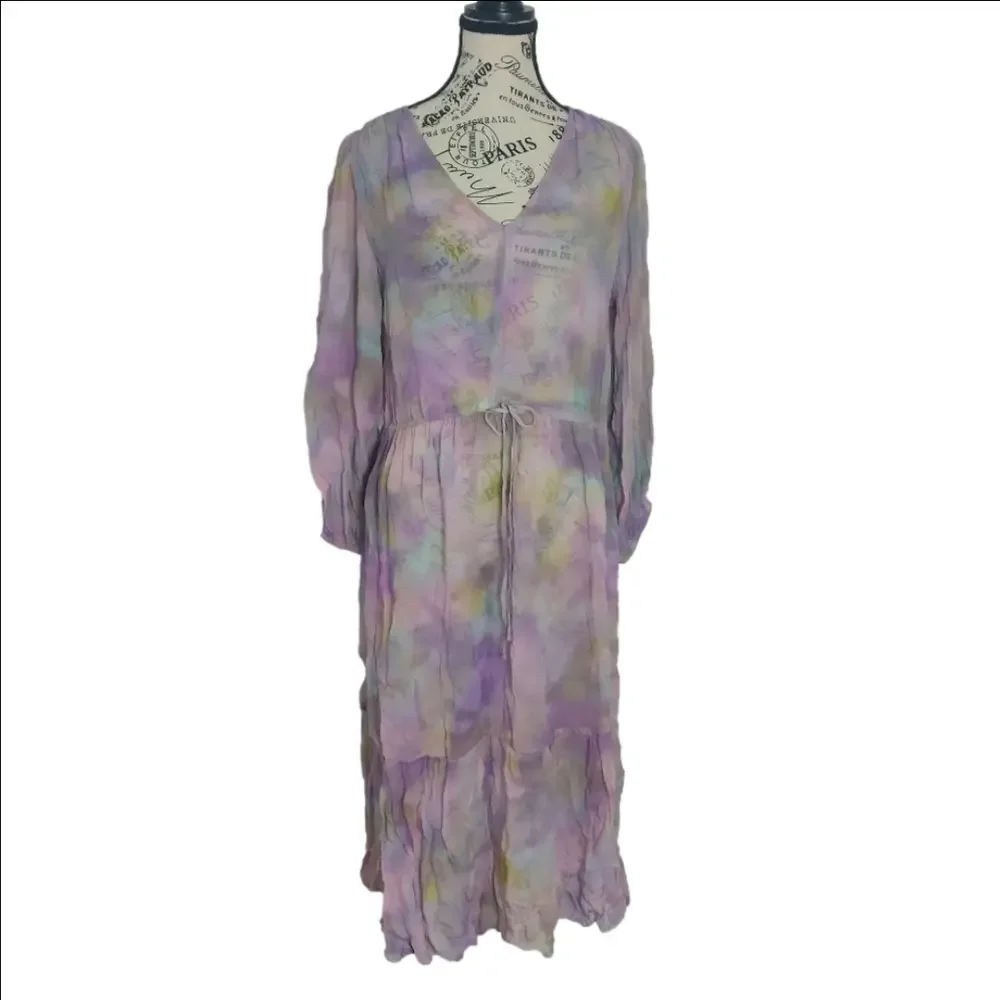 *Velvet by Graham & Spencer Priscilla Boho Dress M - Picture 2 of 8